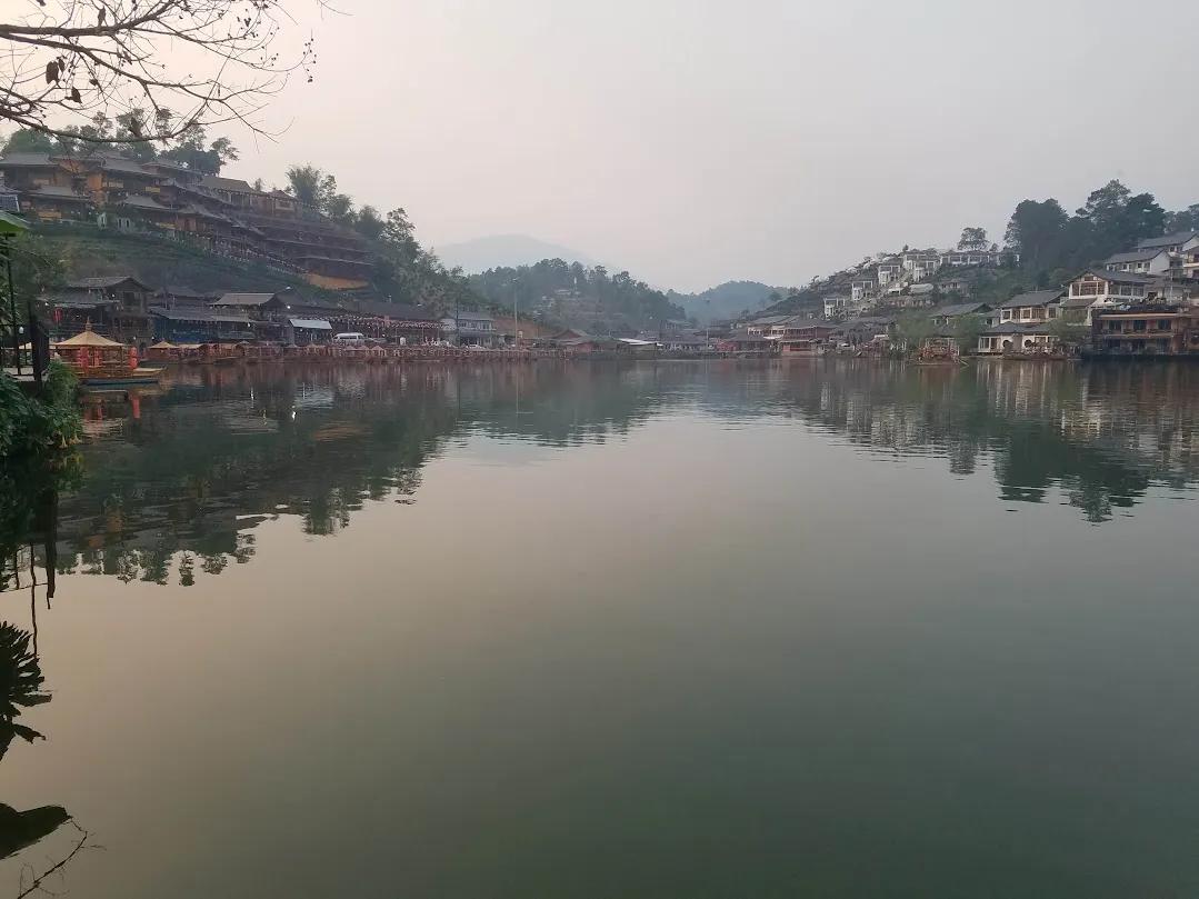 stunning chinese village in thailand ban rak thai
