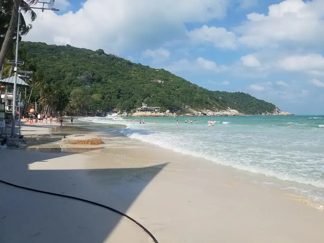 Full Moon Party Beach in Koh Phagnan Thailand
