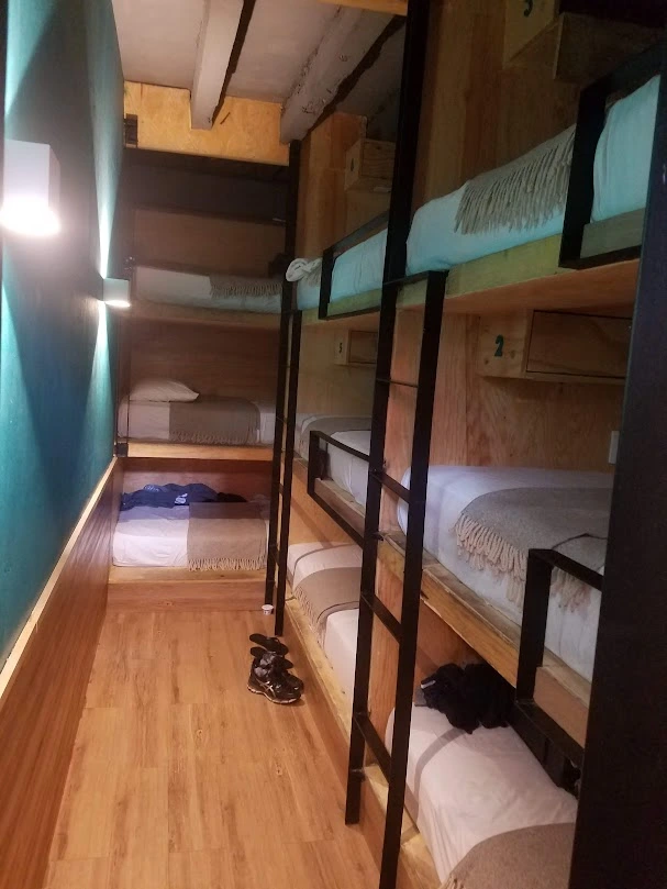 Poor hostel lockers