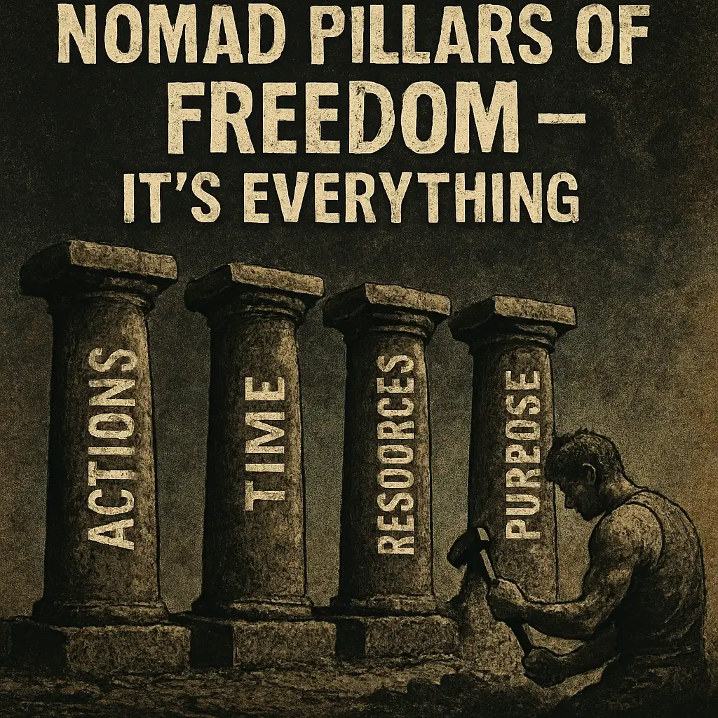 Image of freedom Pillars