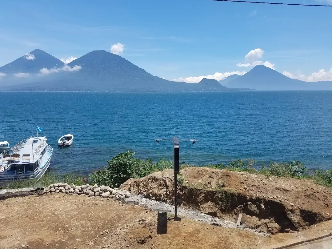Lake Atitlán View from San Pedro