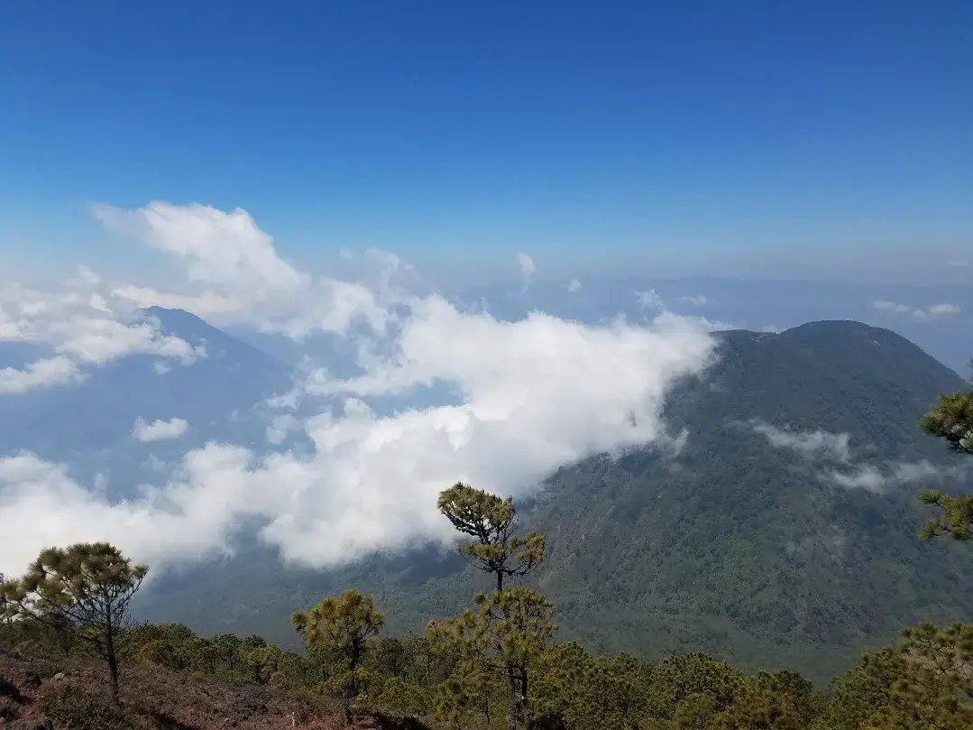 View of Volcanoes