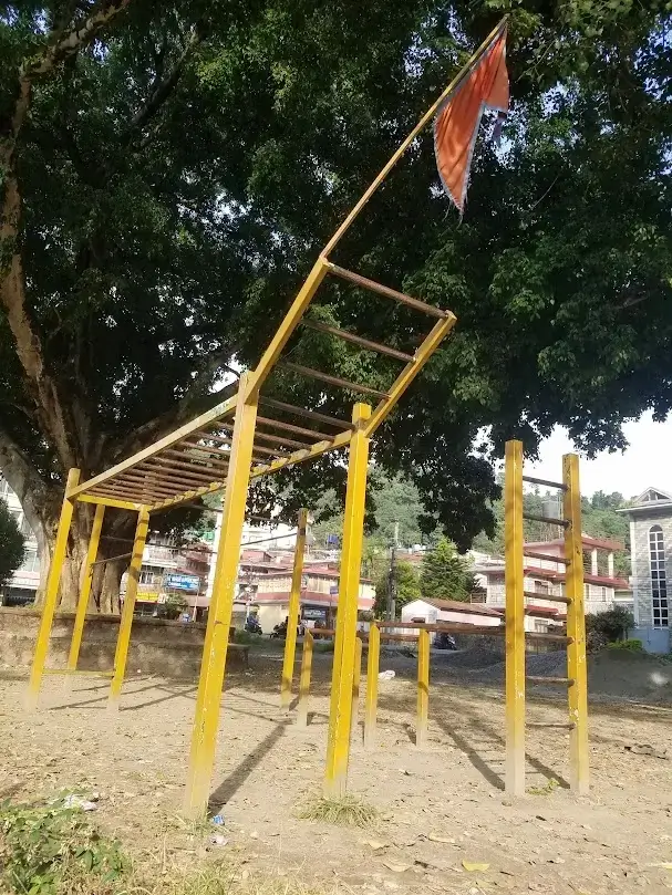 big buddhist statue near pagoda