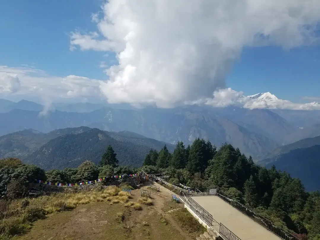 Poon hill viewing platform