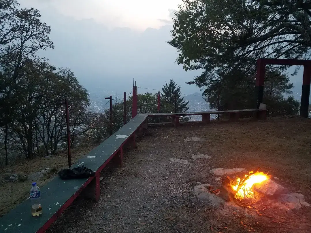Hill meditation zone at Cerro de Santa Cruz in San Cristóbal